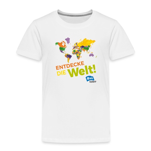 Entdecke die Vielfalt der Welt mit AFS - Kinder Premium T-Shirt