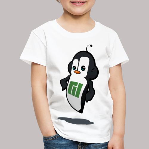 Manjaro Mascot confident right - Kinder Premium T-Shirt