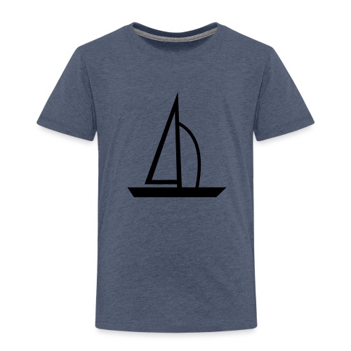 Segelboot - Kinder Premium T-Shirt