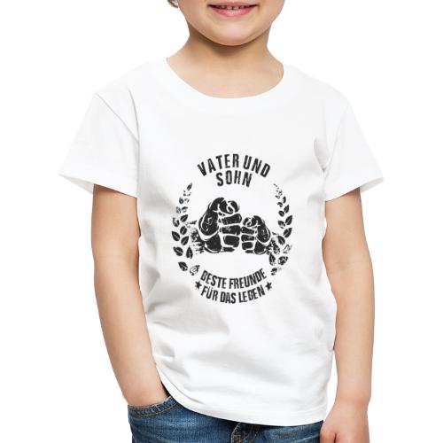 Vater und Sohn beste Freunde für das Leben - Kinder Premium T-Shirt