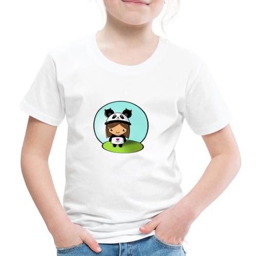 Panda tjej! - Premium-T-shirt barn
