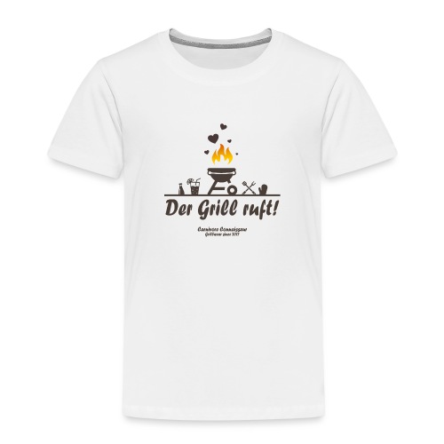 Der Grill ruft - Grillshirt - Kinder Premium T-Shirt