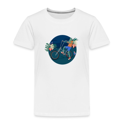 Bike Crocodile - Camiseta premium niño