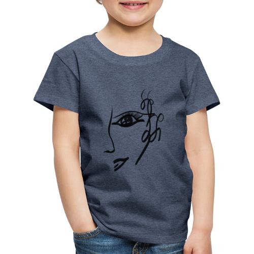 Gesicht - Kinder Premium T-Shirt