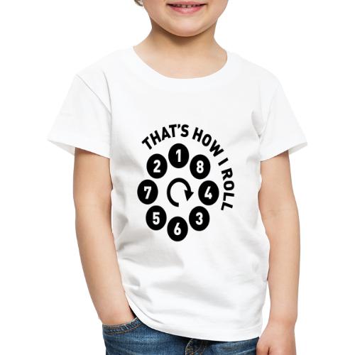 v8firingroll01b - Premium T-skjorte for barn