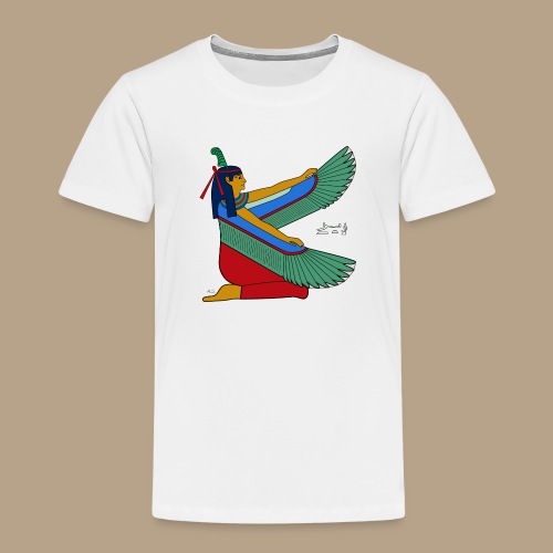 Maat I altägyptische Göttin - Kinder Premium T-Shirt