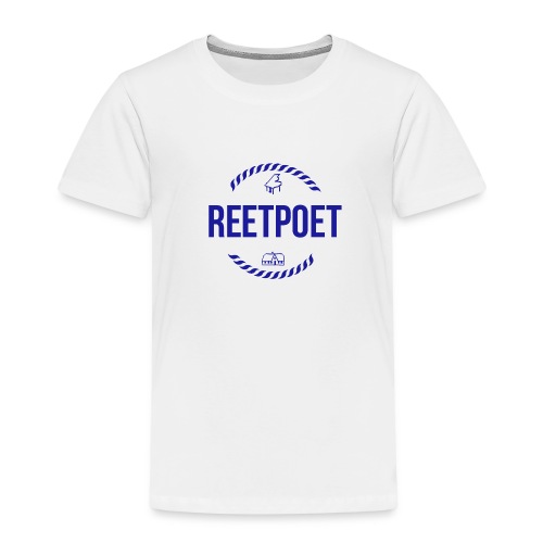 ReetPoet To Go | Logo Blau - Kinder Premium T-Shirt