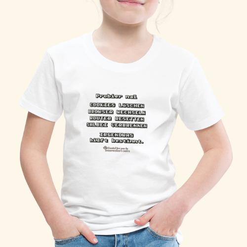 Cookies löschen - Kinder Premium T-Shirt