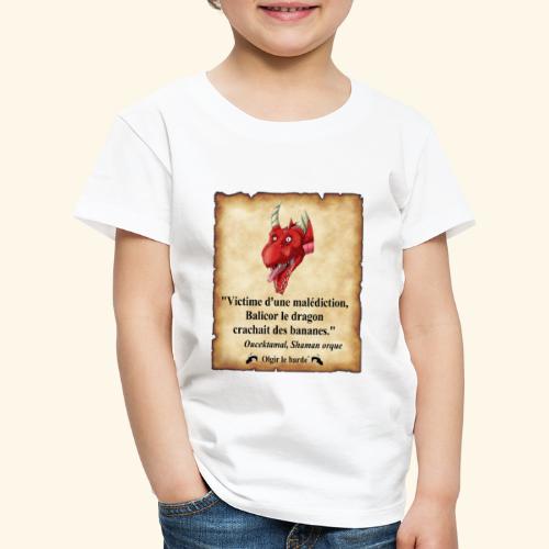 dragon banane - T-shirt Premium Enfant