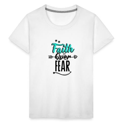 la fede oltre la paura - Maglietta Premium per bambini