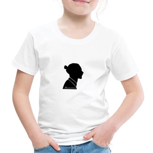 Maestro, zwart - Kinderen Premium T-shirt