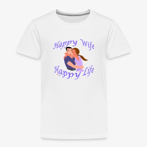 Happy Life - Premium-T-shirt barn