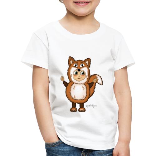 Kind in Fuchskostüm - Kinder Premium T-Shirt