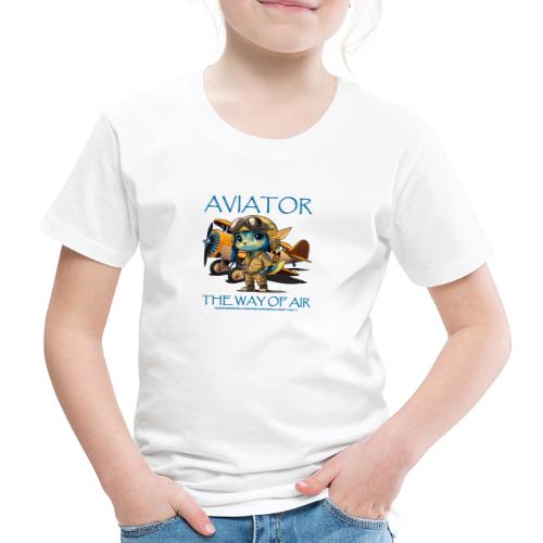 AVIATOR (ilma-alukset, ilmailu) - Lasten premium t-paita