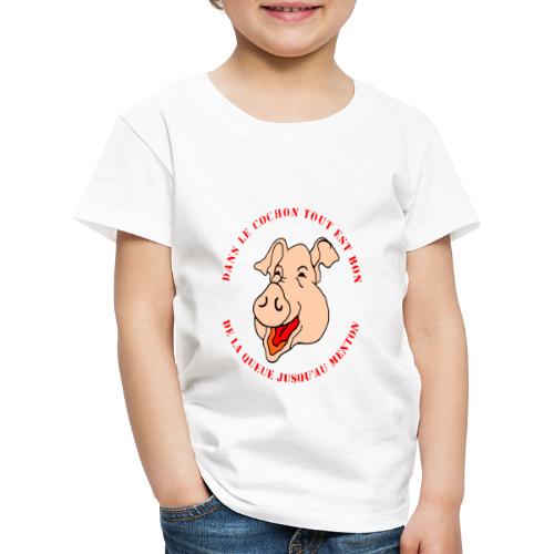 COCHON - T-shirt Premium Enfant
