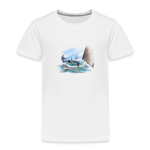 segelboot - Kinder Premium T-Shirt