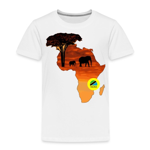 Africa Design - Kinder Premium T-Shirt