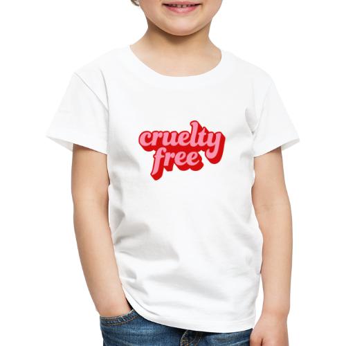 Cruelty Free - Maglietta Premium per bambini