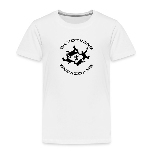 skydiving - Kinder Premium T-Shirt