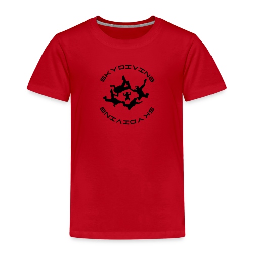 skydiving - Kinder Premium T-Shirt