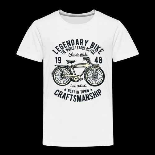 Legendary Bike - Radfahren oldschool - Kinder Premium T-Shirt