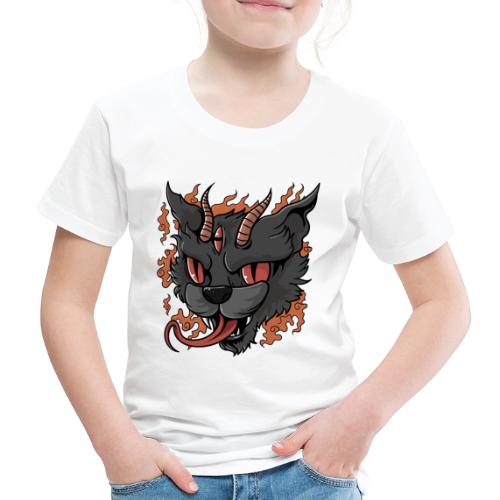gatto diavolo - Maglietta Premium per bambini