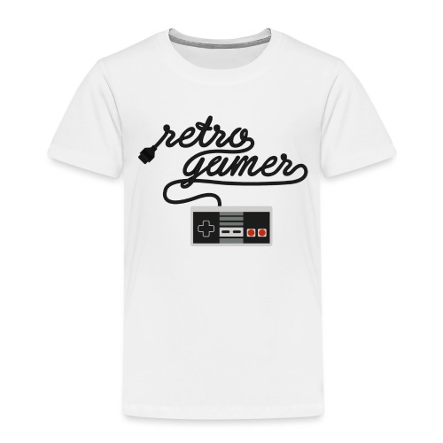 Retro Gamer NES - Kids' Premium T-Shirt