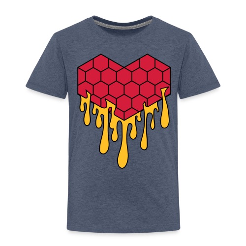 Honey heart cuore miele radeo - Maglietta Premium per bambini
