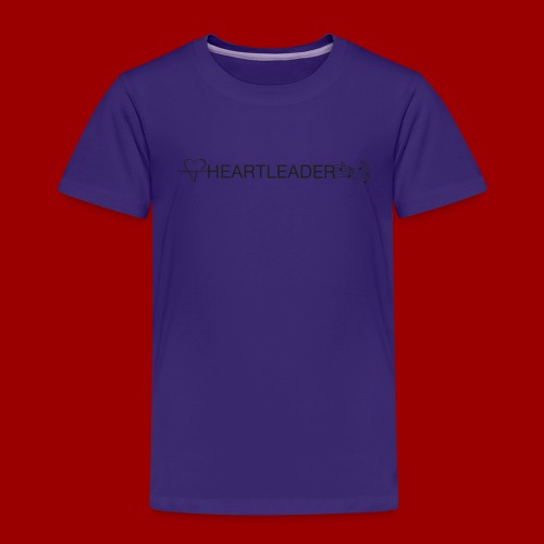 Heartleader Charity (schwarz/grau) - Kinder Premium T-Shirt