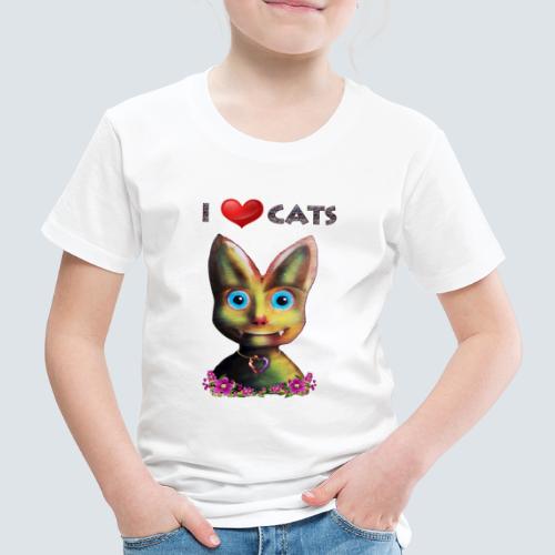 I like cats - T-shirt Premium Enfant