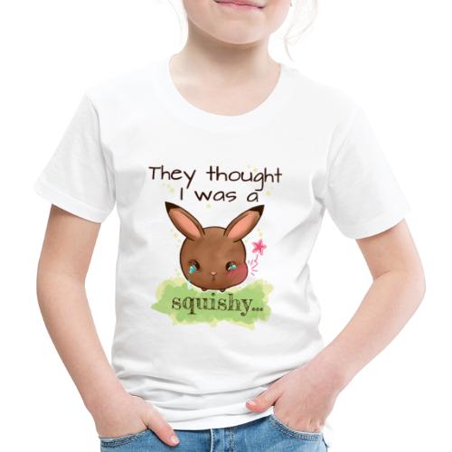 Mama Rond Konijn: Not squishy - Kinderen Premium T-shirt