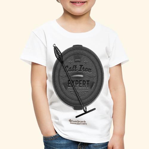 Dutch Oven Expert Deckel und Zubehör Deckelheber - Kinder Premium T-Shirt