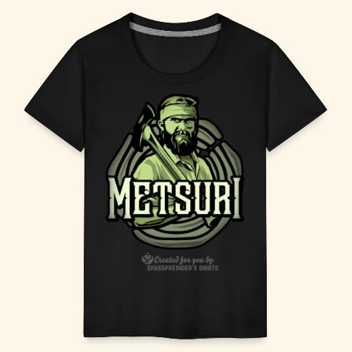 Metsuri Suomi Holzfäller aus Finnland - Kinder Premium T-Shirt