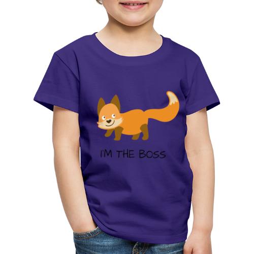 I´M THE BOSS - Kinder Premium T-Shirt