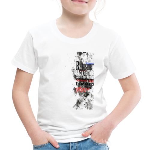 Limited Edition Reit Shirt Pferde Reiten - Kinder Premium T-Shirt