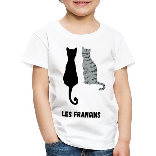 les frangins noir et gris 2 - T-shirt Premium Enfant