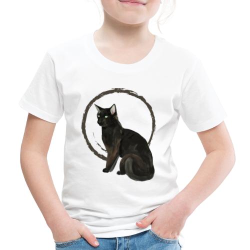 Chat noir Nelson 2 - T-shirt Premium Enfant