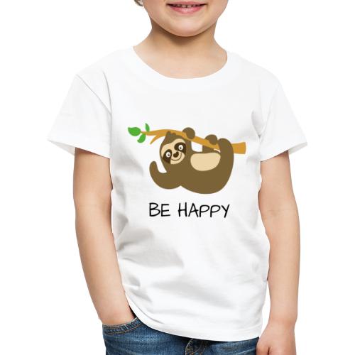 BE HAPPY - Kinder Premium T-Shirt