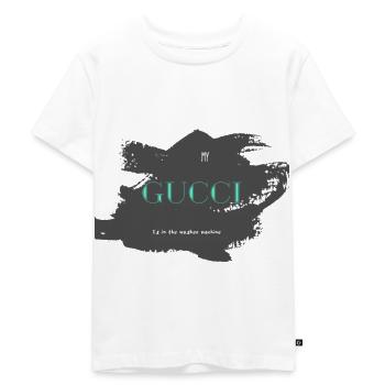 Luxury Hoodie Premium - Kids Premium Organic T-Shirt - white - Front - Hailey (125cm)
