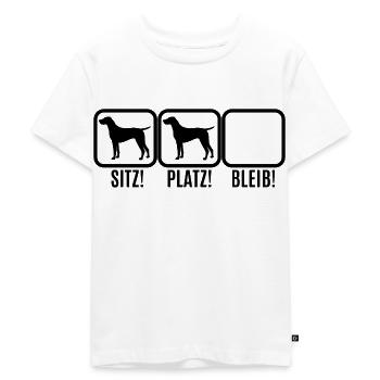 Place Stay - Kids Premium Organic T-Shirt - white - Front - Hailey (125cm)