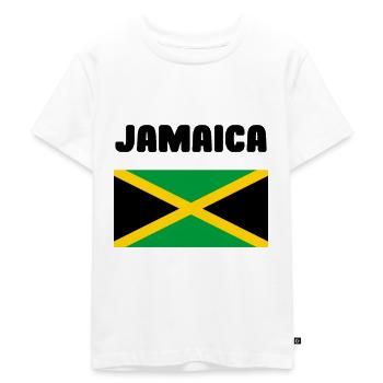 Jamaïque - T-shirt Premium bio Enfant - blanc - Devant - Hailey (125cm)