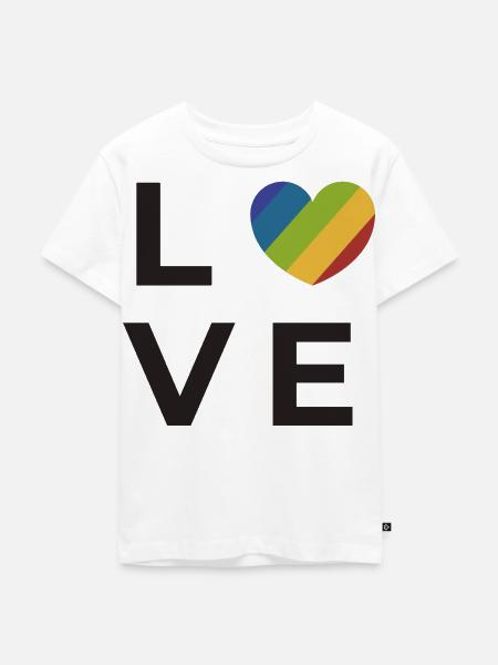Gay Pride - Kinder Premium Bio T-Shirt - Weiß