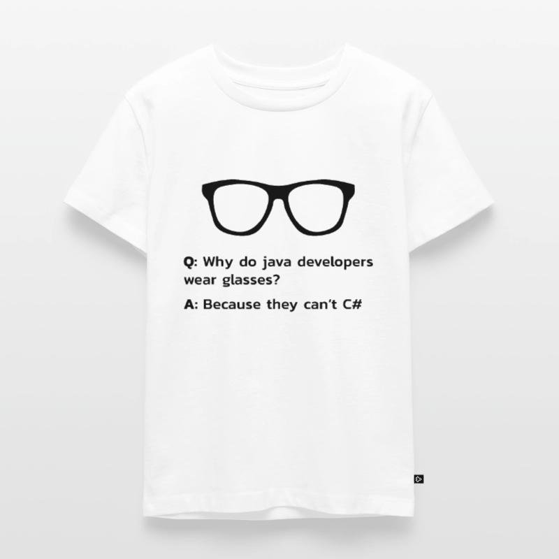 Programmeur Java Pun T-shirt T-shirt Premium bio Enfant