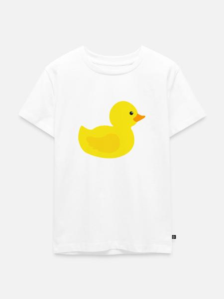 Gummiente - Kinder Premium Bio T-Shirt - Weiß