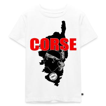 Corsica - Kids Premium Organic T-Shirt - white - Front - Hailey (125cm)