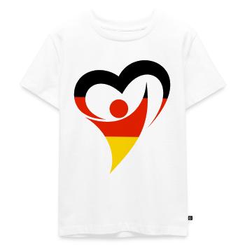 Allemagne - T-shirt Premium bio Enfant - blanc - Devant - Hailey (125cm)