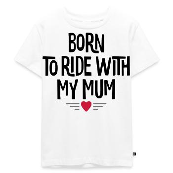 Pferdesprüche - Kinder Premium Bio T-Shirt - Weiß - Vorne - Hailey (125cm)