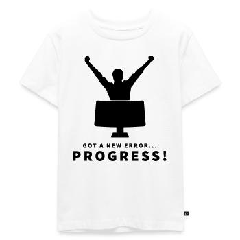 Coder Coding Programmer - Kids Premium Organic T-Shirt - white - Front - Hailey (125cm)