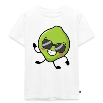 Chaux fraîche - T-shirt Premium bio Enfant - blanc - Devant - Hailey (125cm)