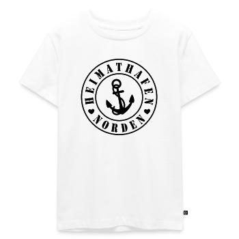 Heimathafen Norden - Kinder Premium Bio T-Shirt - Weiß - Vorne - Hailey (125cm)